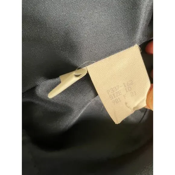 Vintage Navy Pendleton Blazer Petite Size 10 Made in USA - Picture 5 of 7